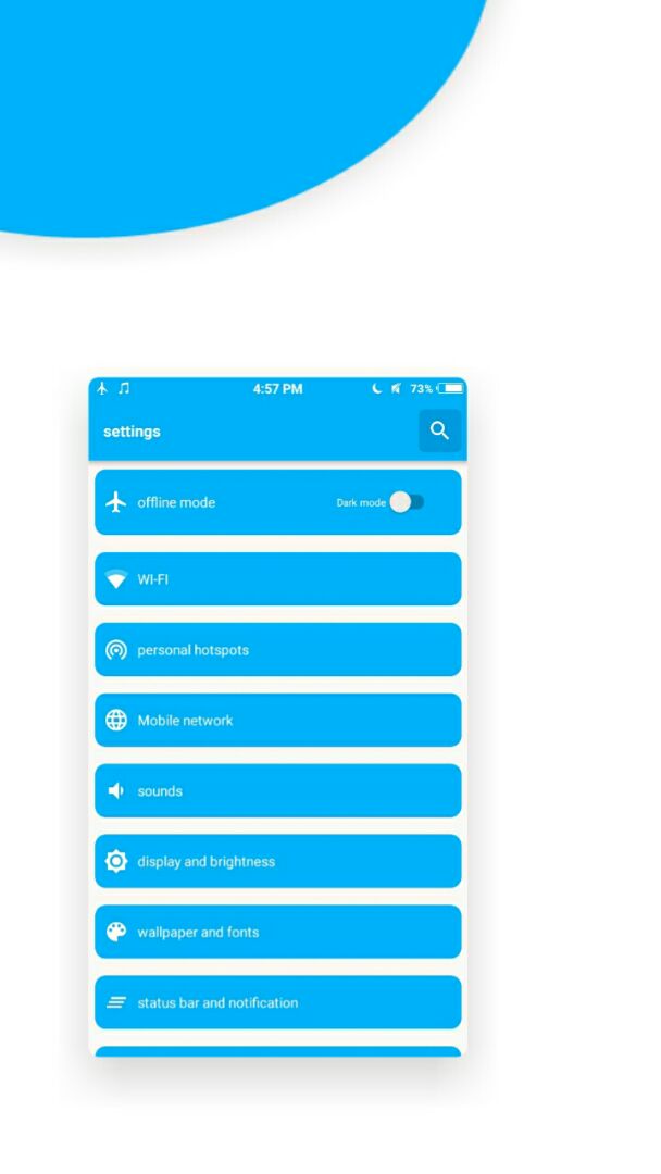 Sketchub • settings UI