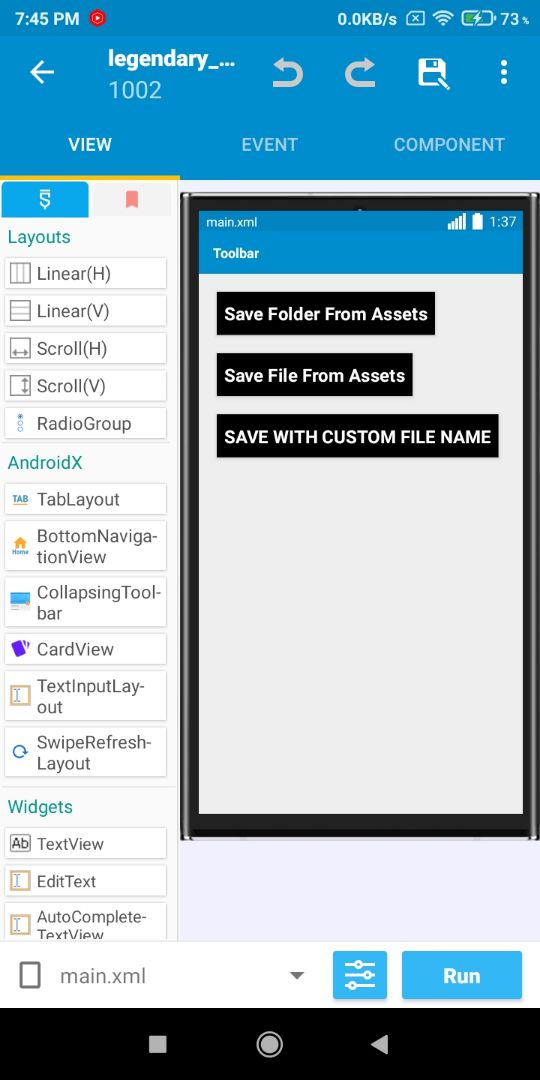 Sketchub • Save Assets folder & file + custom fine name save