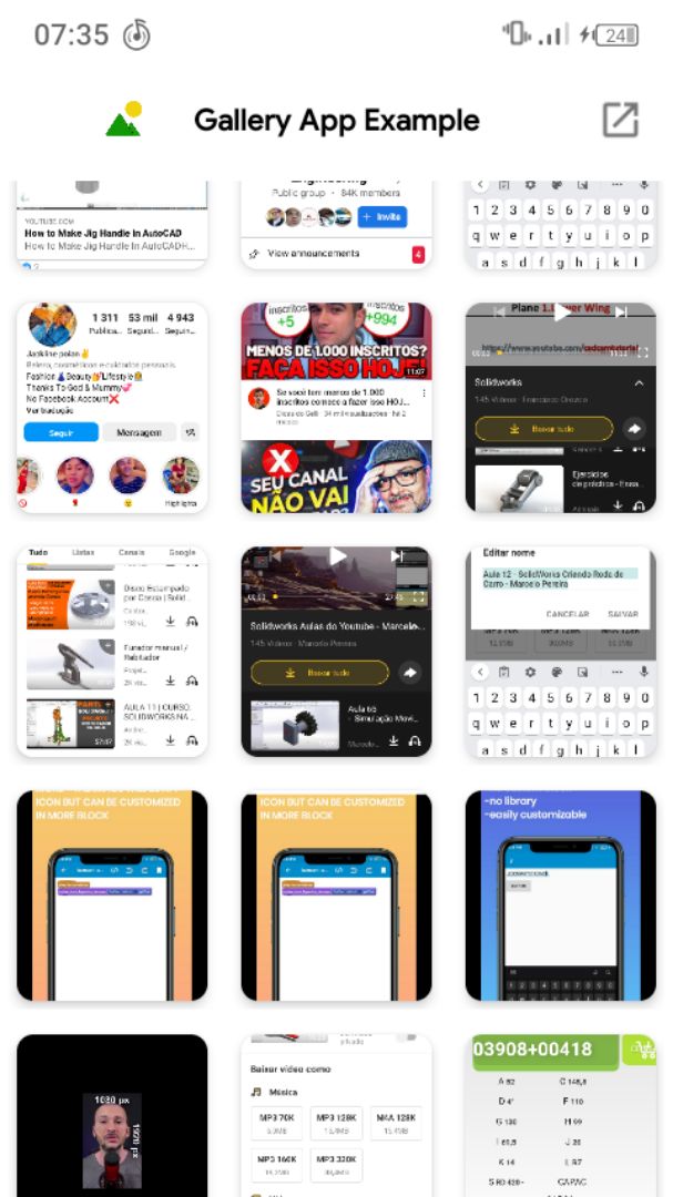 Sketchub • Gallery App Example