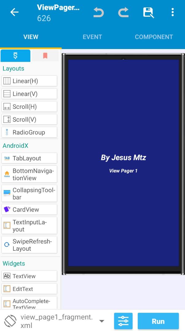 Sketchub • Tab Layout Y View Pager