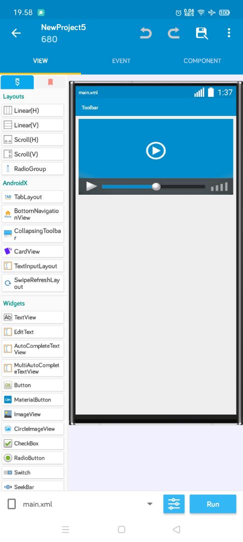 Sketchub • Video View Hide Media Controller