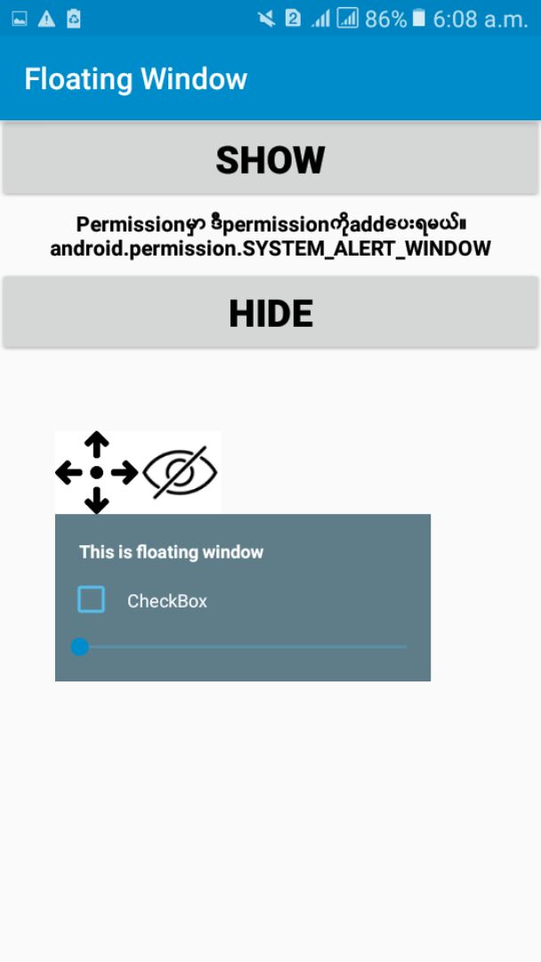 Sketchub • Floating Window