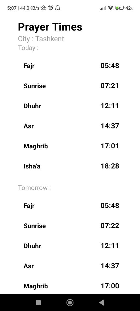 Sketchub Prayer Times V3
