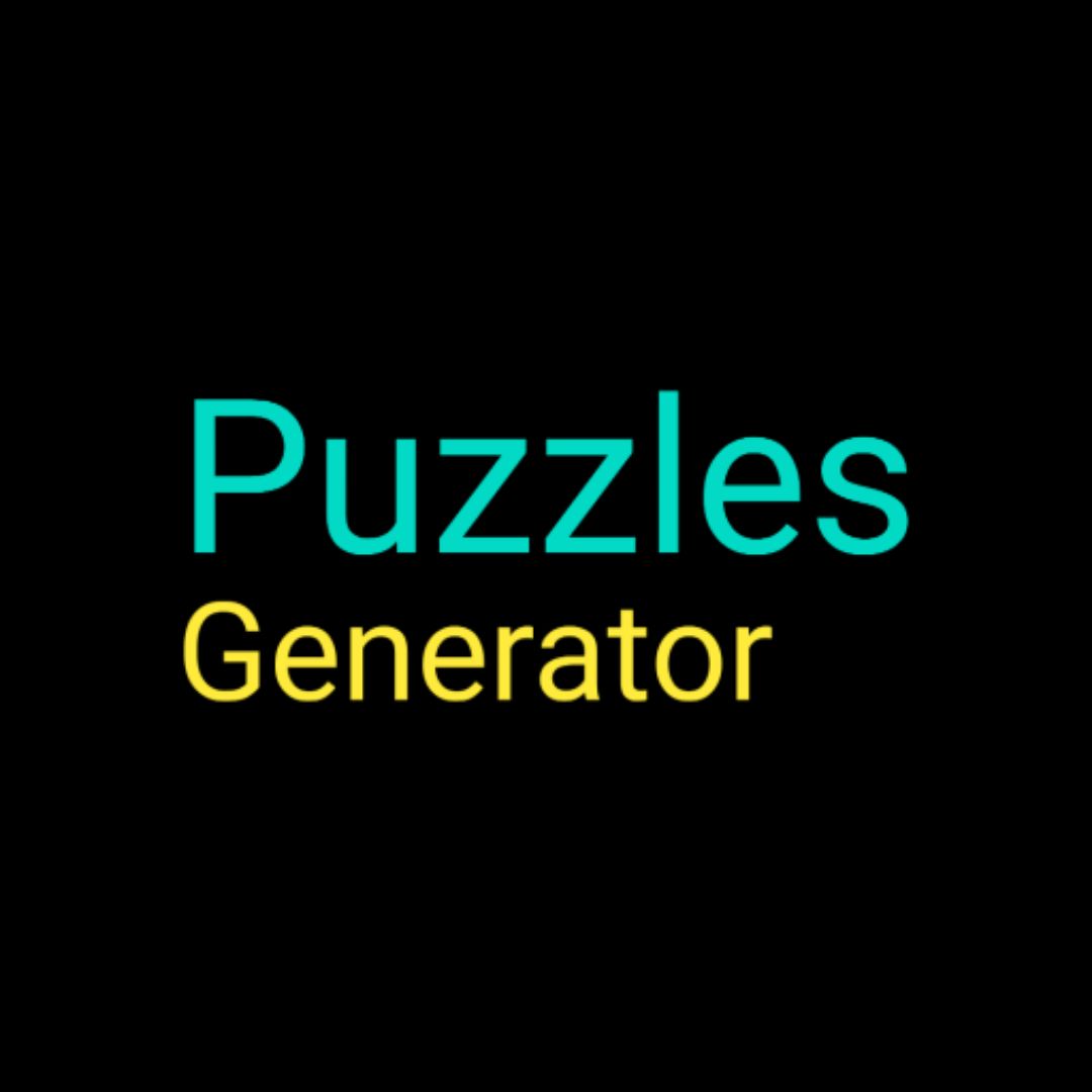 Sketchub • Puzzles Generator & Maths Puzzle Generator