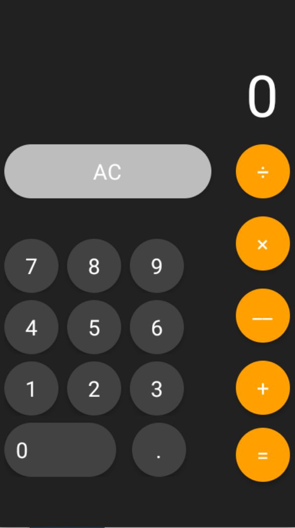 Sketchub • IOS CALCULATOR UI