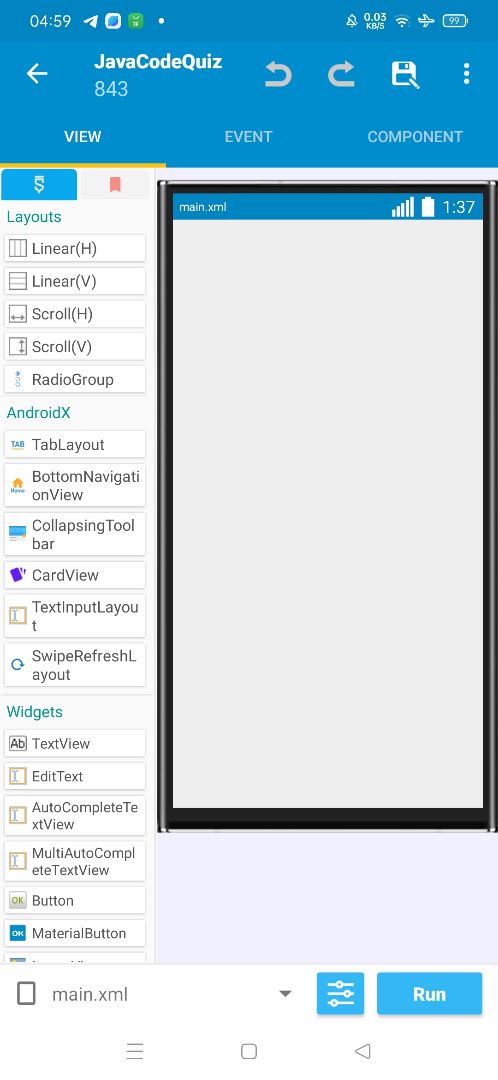 Sketchub • Offline Quiz with Java Codes