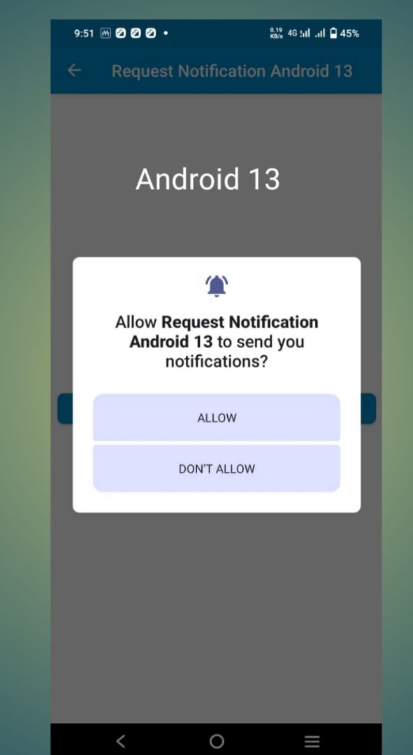 Sketchub • Request Notification In Android 13+