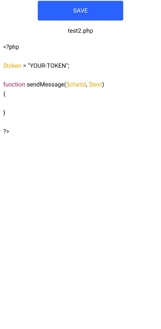Sketchub • Code Editor - PHP