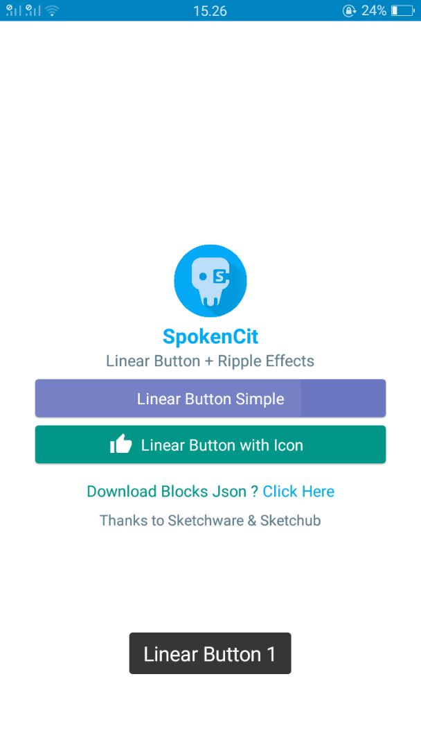Sketchub • Linear Button