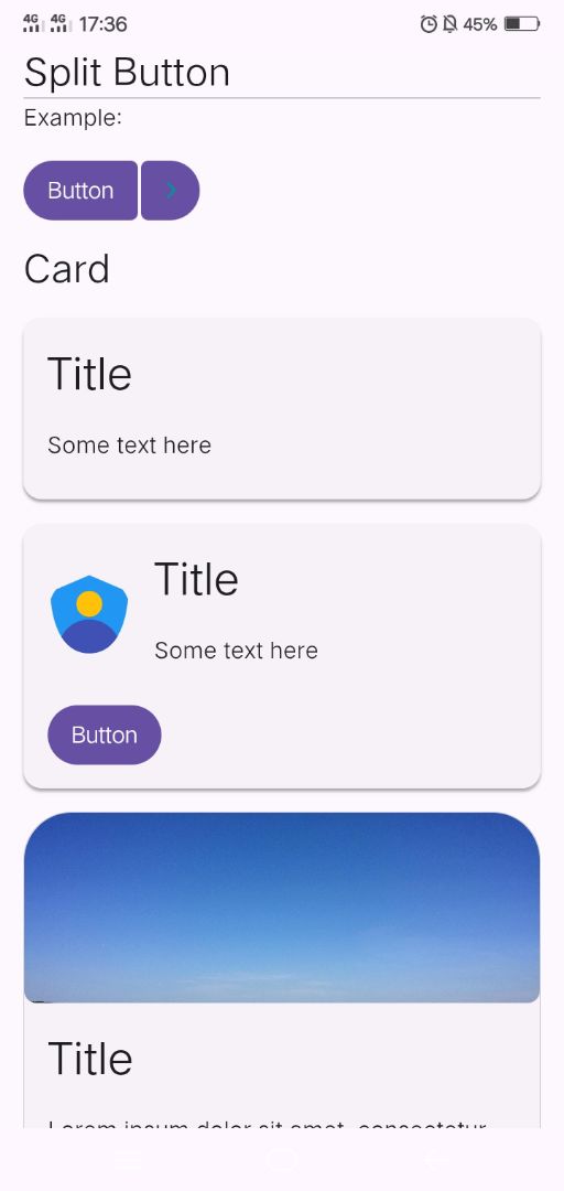 Sketchub • Carbon View Material Design