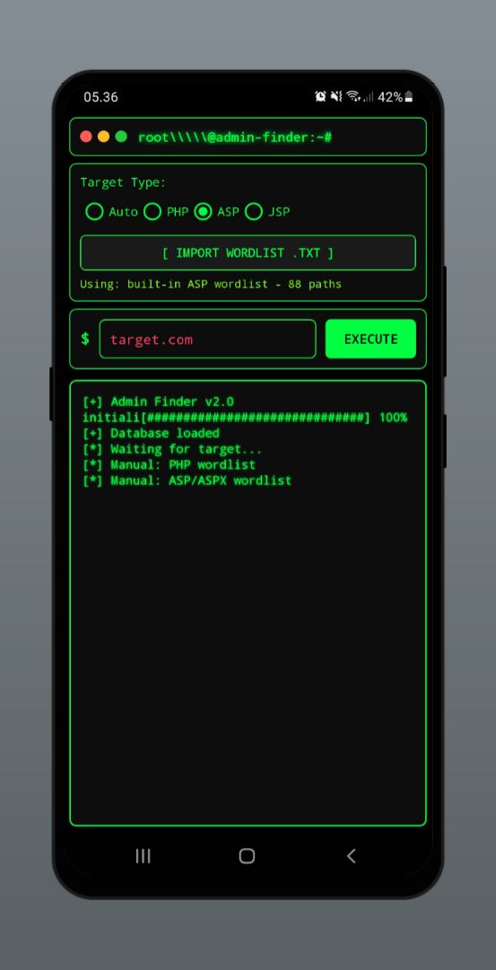 Sketchub • Admin Finder Pro